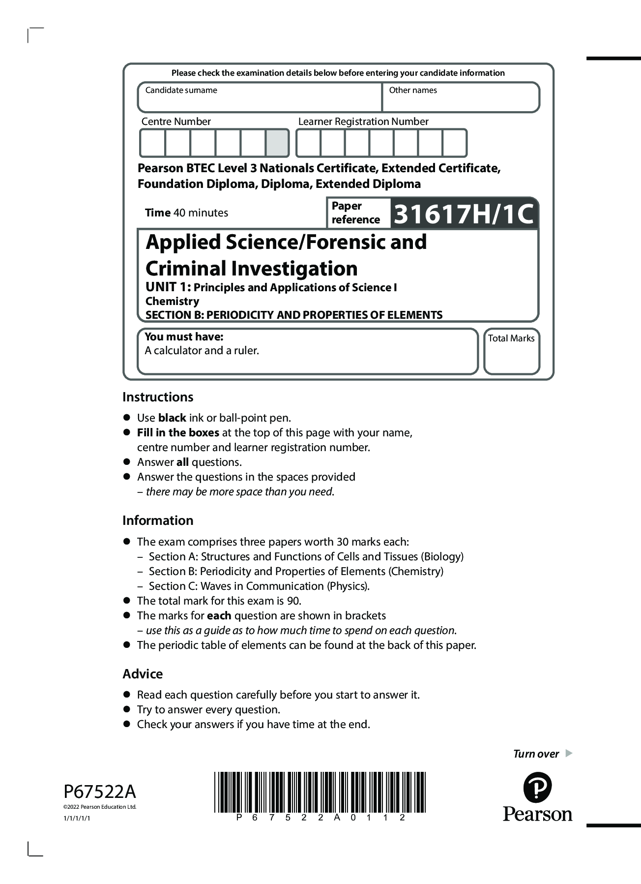 btec level 3 applied science assignment briefs
